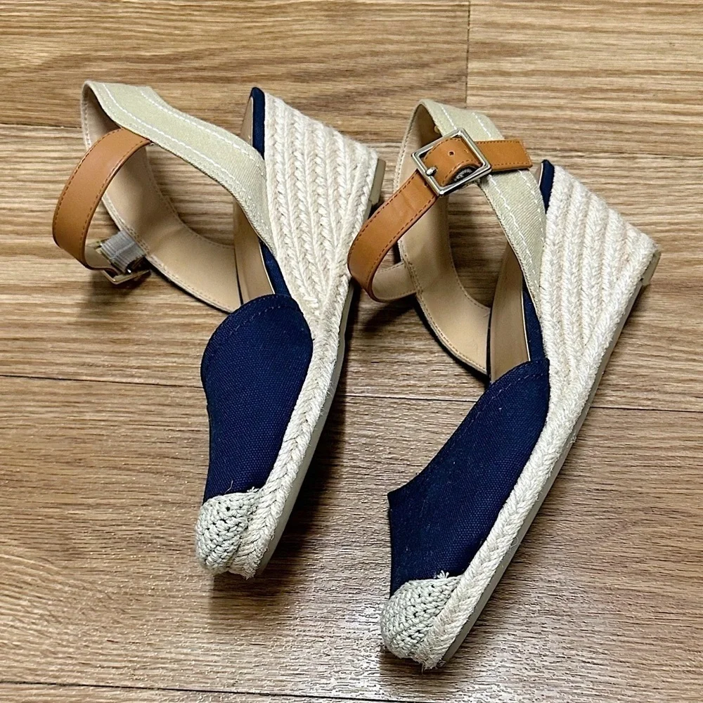 TOMMY HILFIGER wedge platform espadrilles